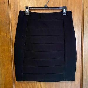 WHBM black skirt size 12